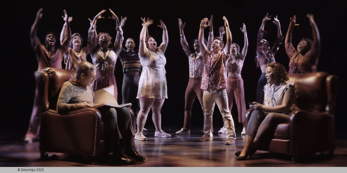 Scene 4 from the musical "A Beautiful Noise", photo 5