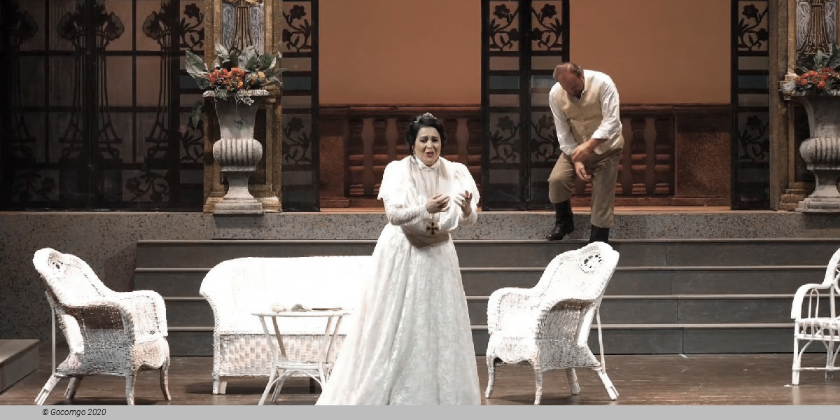 Scene 2 from the opera "Fedora"