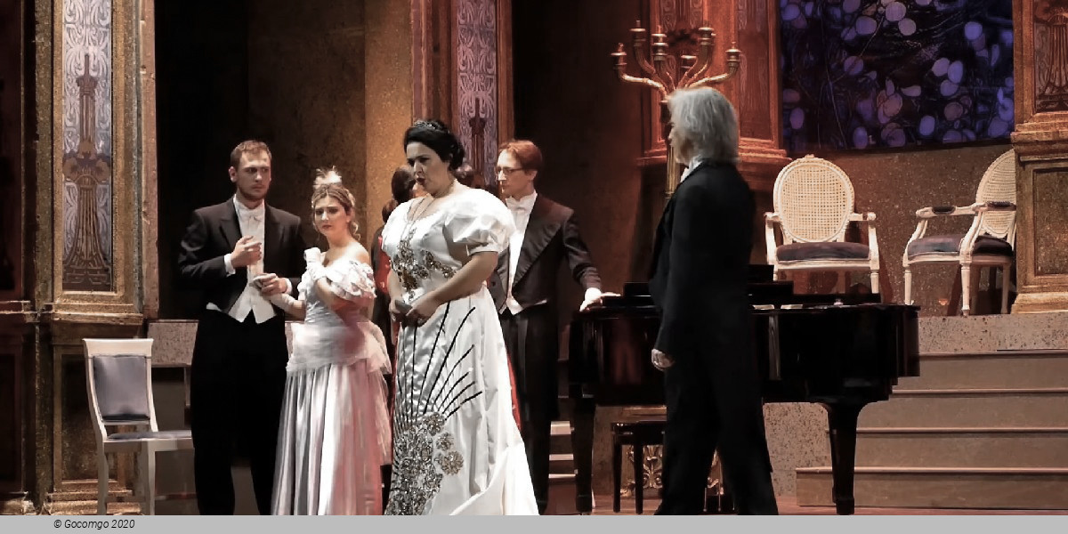 Scene 7 from the opera "Fedora"