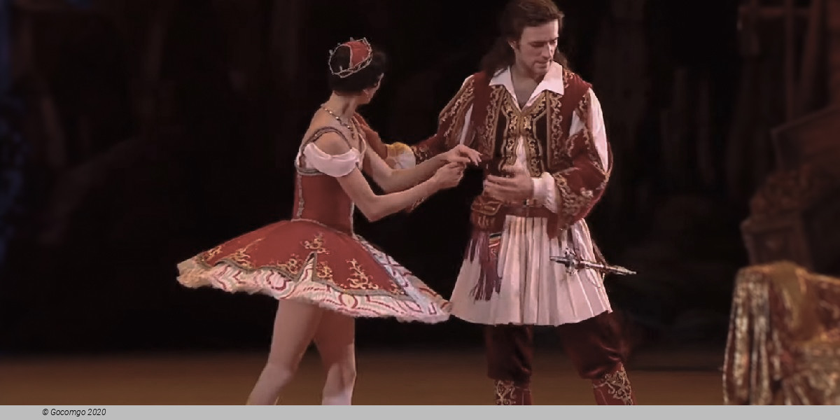 Scene 3 from the ballet "Le Corsaire"