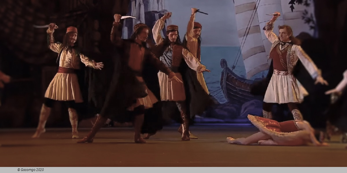 Scene 4 from the ballet "Le Corsaire"