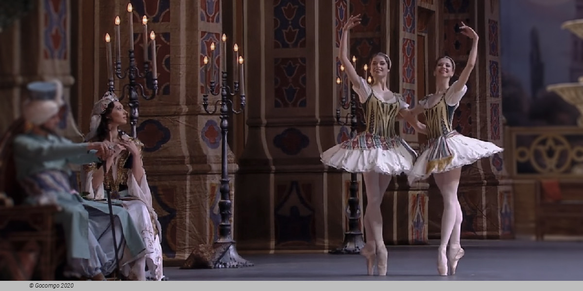 Scene 5 from the ballet "Le Corsaire"