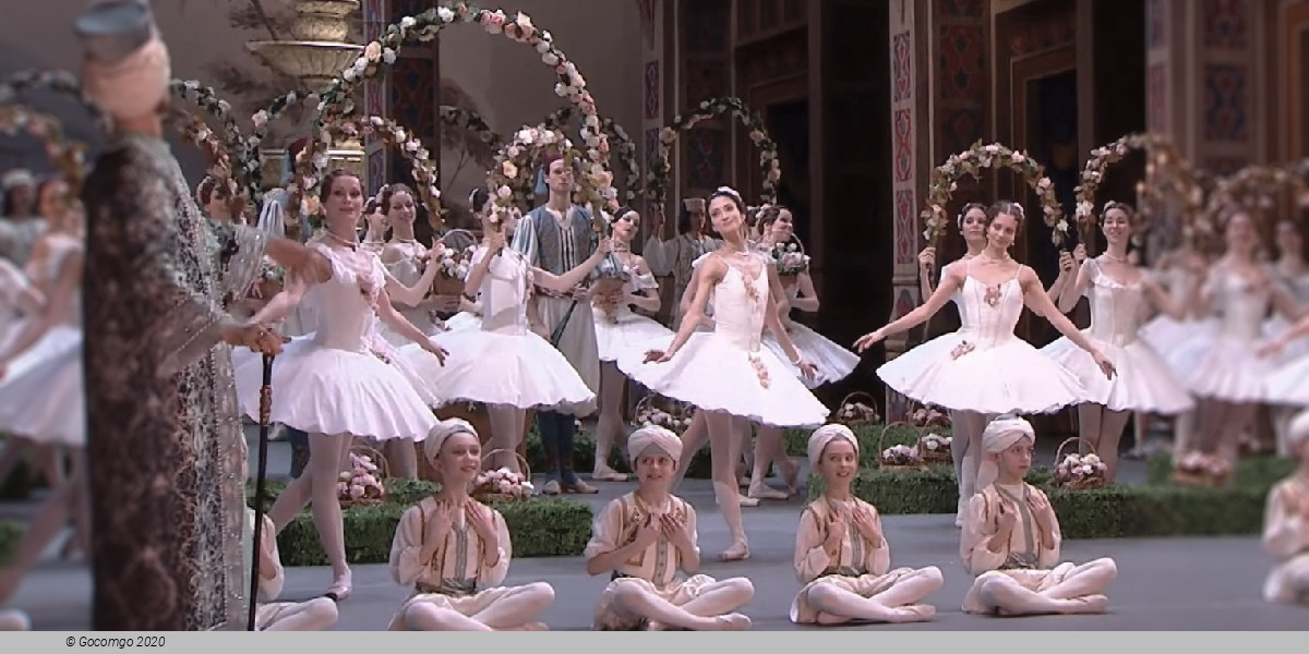 Scene 6 from the ballet "Le Corsaire"