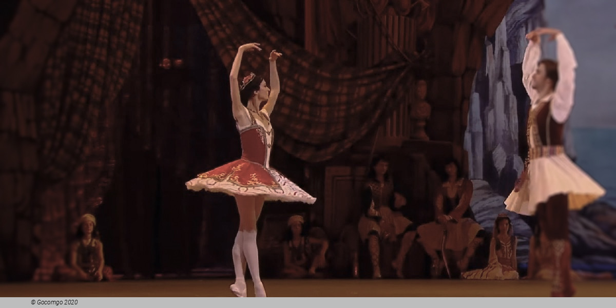 Scene 8 from the ballet "Le Corsaire"