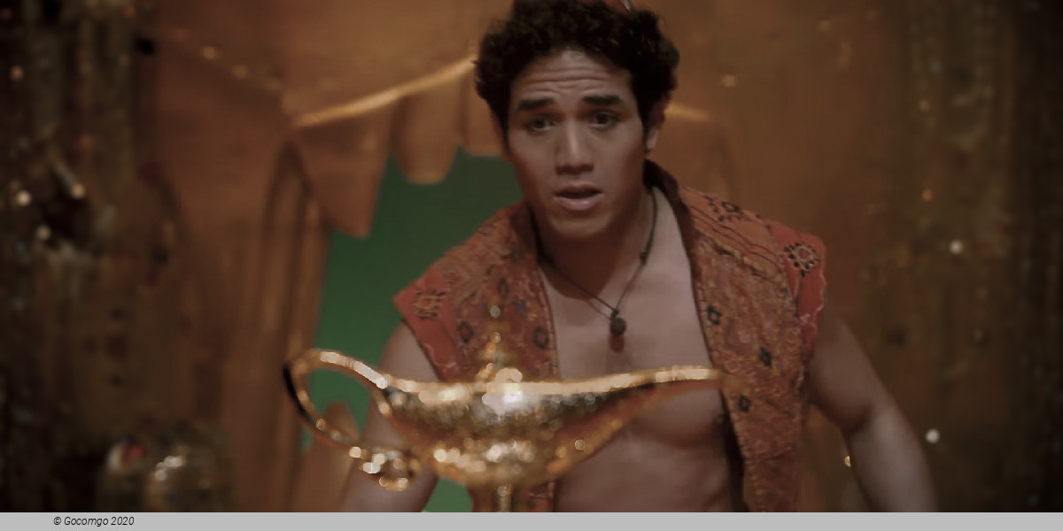 Scene 1 from the musical "Aladdin"