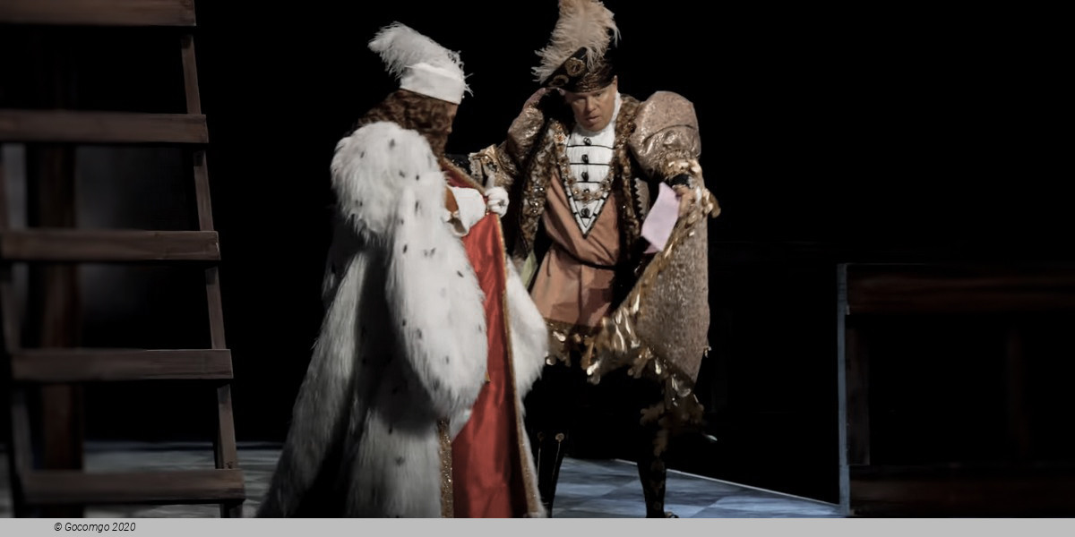 Scene 3 from the opera "Hunyadi László"